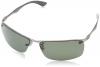 Kính mắt Ray-Ban Men 1138726001 Gunmetal/Green Sunglasses 63mm