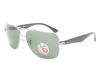 Kính mắt New Ray Ban RB3483 004/58 Gunmetal/Crystal Green Polarized 60mm Sunglasses