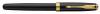 Bút Parker Sonnet Lacquer Medium Point Rollerball Pen with Golden Trim, Black (1743581)