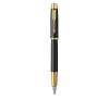 Bút Parker IM Black Gold Trim Fountain Pen, Medium Nib - 1760800