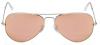 Kính mắt Ray-Ban Aviator Sunglasses Matte Silver/Pink Mirror (019/Z2) 55mm (SMALL SIZE)
