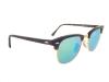 Kính mắt Ray Ban Sunglasses Clubmaster Flash RB3016 114519, Frame Tortoise/Grey, Mirror Green