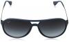 Kính mắt Ray-Ban Unisex Adult Alex Aviator Sunglasses in Blue Rubber RB4201 60028G 59