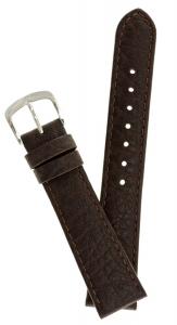 Quai đồng hồ Mens Genuine Italian Leather Watchband Brown 22mm Watch Band - by JP Leatherworks