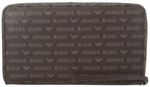 Ví Armani Jeans Men's J4 Pebbled Eco Leather Long Zip Wallet
