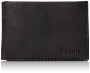 Ví Fossil Men's Nova Coin Pocket Bifold Black