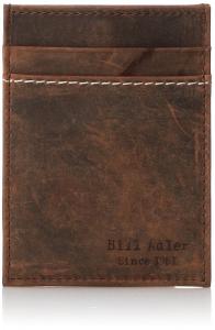 Ví Bill Adler Belts Men's Crazy Horse Front Pocket Wallet