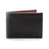 Ví Jack Spade Mitchell Leather Index Wallet, Black and Saddle Brown