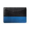 Ví Jack Spade Dipped Leather Credit Card Holder, Black and Blue