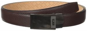 Dây lưng TUMI Men's Pebbled Leather Plaque Belt