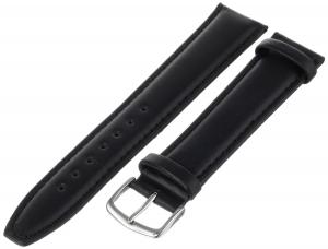 Quai đồng hồ Hadley-Roma Men's MSM881LA-200 20-mm Black Oil-Tan Leather Watch Strap