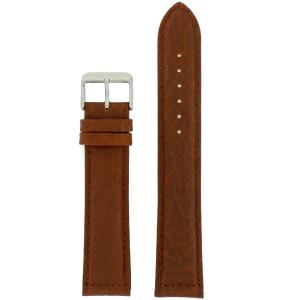 Quai đồng hồ Extra Long Watch Band Genuine Leather Calfskin Light Brown 20 millimeters Tech Swiss