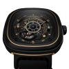 Đồng hồ SevenFriday P2-2 Industrial Revolution Black and Gold