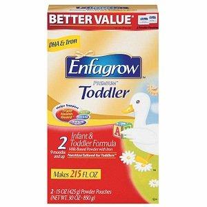 Sữa Enfagrow Premium Infant & Toddler Formula 2, Milk Based with Iron, Powder Refill 30 oz
