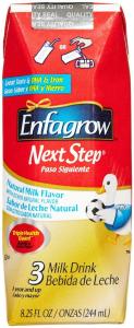 Sữa Enfagrow Toddler Next Step Toddler Milk Drink - Natural Milk Flavor - Ready to Feed - 8.25 oz - 4 pk