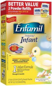 Thực phẩm dinh dưỡng Enfamil Premium Powder Refills - 33.2 oz - 4 pk