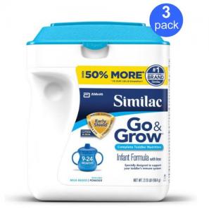 Sữa Similac Go & Grow Toddler Milk Formula 3-pack;34 Oz Each.