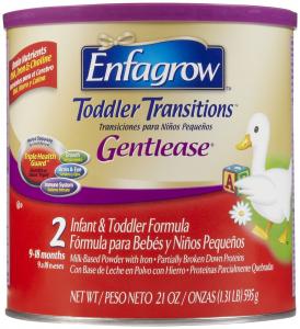 Sữa Enfagrow Gentlease Toddler Formula - Powder - 21 oz - 4 pk
