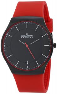 Đồng hồ Skagen Men's SKW6073 Balder Quartz 3 Hand Date Titanium Red Watch