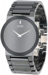 Đồng hồ Citizen Unisex AR3055-59E  Eco-Drive Black Ceramic Stiletto Blade Watch
