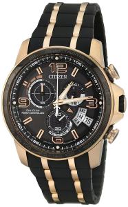Đồng hồ Citizen Men's BY0119-02E Chrono-Time A-T Limited Edition Analog Display Japanese Quartz Black Watch