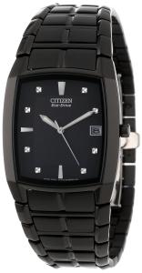 Đồng hồ Citizen Men's BM6555-54E Eco-Drive Black Ion-Plated Stainless Steel Watch