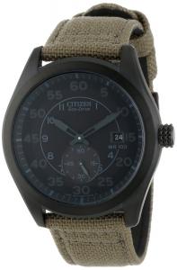 Đồng hồ Citizen Men's BV1085-31E  Eco-Drive Tan Nylon Strap Watch