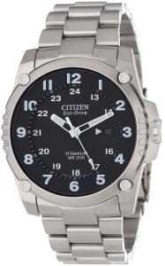 Đồng hồ Citizen Men's BJ8070-51E Eco-Drive STX43 Shock Proof Titanium Watch
