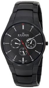 Đồng hồ Skagen Men's SKW6055 Aabye Quartz/Multi Stainless Steel Black Watch