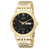 Đồng hồ Citizen Quartz Day Date Gold Tone Black Dial Men's Watch - BK4052-59E