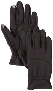 Găng tay Isotoner Men's Smartouch Knit Glove With Back Tab Unlined