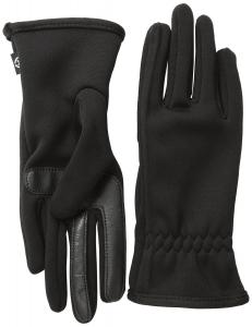 Găng tay Isotoner Men's Smartouch Poly Spandex Knit Glove with Gathered Wrist