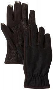 Găng tay Isotoner Men's Smartouch Glove with Gathered Wrist Fleece