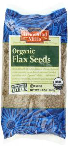 Thực phẩm dinh dưỡng Flax Seed (Organic) Arrowhead Mills 1 lbs Bulk