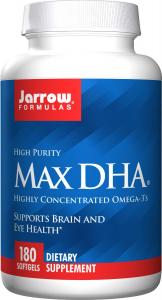 Thực phẩm dinh dưỡng Jarrow Formulas Max DHA , 180 Softgels