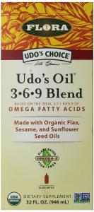 Thực phẩm dinh dưỡng Udo's Choice Oil  3.6.9  Blend 32-Ounce Glass Bottle