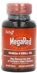 Thực phẩm dinh dưỡng MegaRed Omega 3 Krill Oil 300mg Supplement, 90 Count