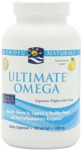 Thực phẩm dinh dưỡng Nordic Naturals - Ultimate Omega, 1000 mg, 180 softgels