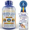 Thực phẩm ding dưỡng Omega 3 Fish Oil Pills (180 Counts) - Triple Strength Fish Oil Supplement (1,400mg Omega 3 Fatty Acids: 600mg DHA + 800 mg EPA per Serving) - Burpless Capsules with Enteric Coating And Pharmaceutical Grade Essential Fatty Acids
