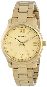 Đồng hồ Pulsar Women's PH8062 Analog Display Japanese Quartz Gold Watch