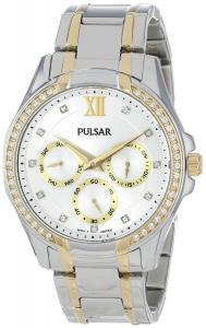 Đồng hồ Pulsar Women's PP6100 Analog Display Japanese Quartz Gold Watch