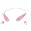 Tai nghe Universal Hv-800 Wireless Music A2dp Stereo Bluetooth Headset Universal Vibration Neckband Style Headset Earphone Headphone for Cellphones Such As Iphone, Nokia, Htc, Samsung, Lg, Moto, Pc, Ipad, PSP and so on & Enabled Bluetooth (Pink)