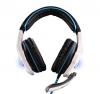 Tai nghe SADES SA-903 7.1 Sound Effect USB Gaming Headset Headphone Earset Earphone with Microphone Blue / White