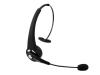 Tai nghe TaoTronics® TT-BH01 Black Rechargeable Wireless Over-the-head Bluetooth Headset with Microphone, Featuring Noise Reduction / Multi-Point / 8 Hours Talk Time / Sony PS3 Supported