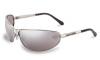 Harley-Davidson HD503 Safety Glasses with Silver Matte Frame and Silver Mirror Tint Hardcoat Lens