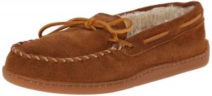 Minnetonka Men's Hardsole Pile-Lined Slipper