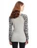 Áo len bela.nyc Women's 100% Cashmere Animal-Print Sweater