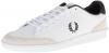 Fred Perry Men's Hopman Leather Suede Fashion Sneaker
