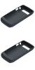 2X Blackberry Pearl 3G 9100 Cellphone Silicon Case Cover Rubber Skin Black