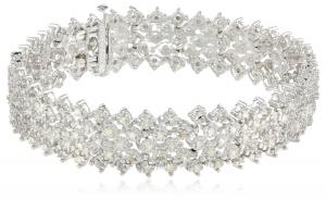 Sterling Silver 3.0 Cttw Diamond Bracelet